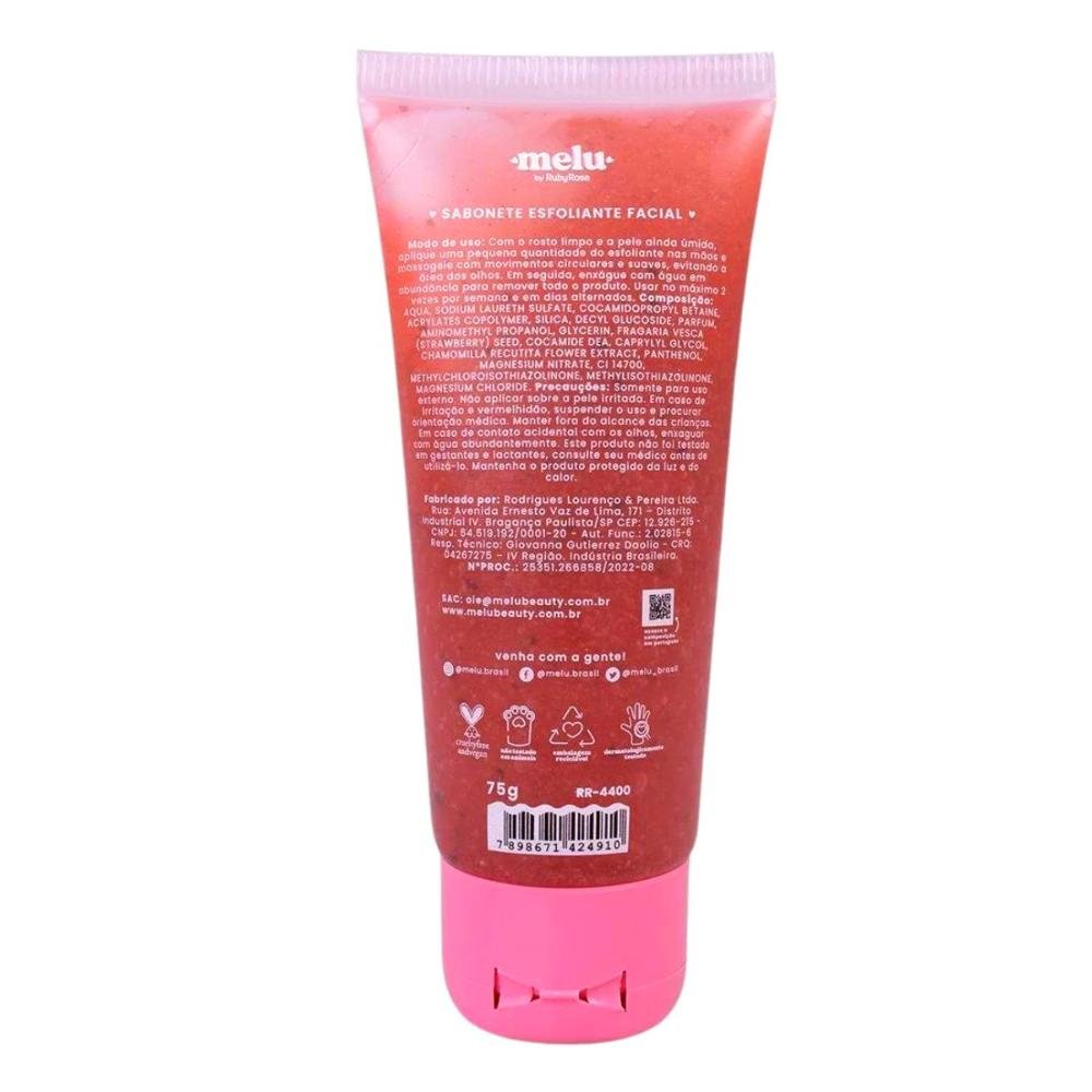 Sabonete Esfoliante Facial Melu By Ruby Rose Rr-4400 75g 75g 3