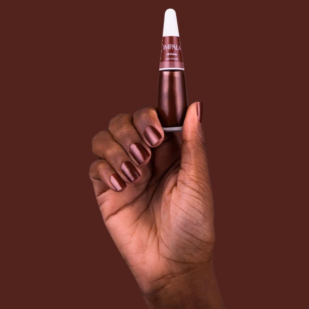 Esmalte Perolado Impala A Cor da Sua Moda Semear 7,5ml Semear 3