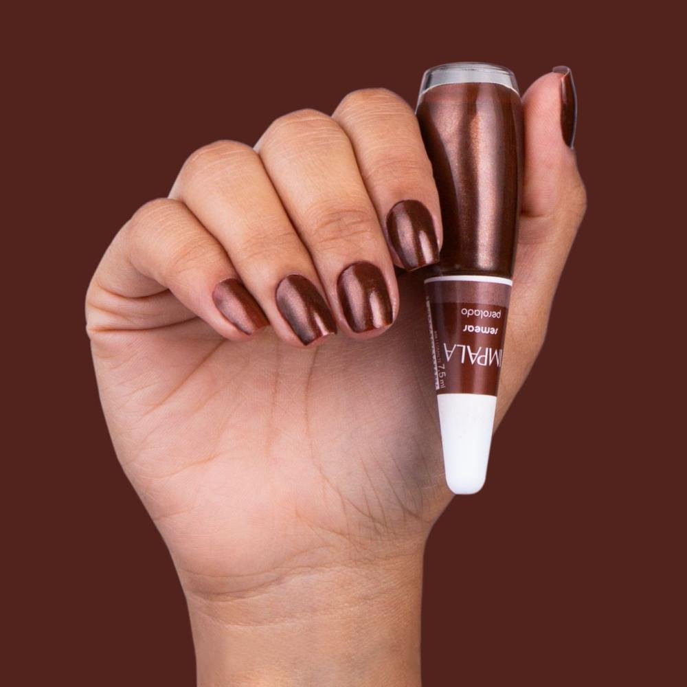 Esmalte Perolado Impala A Cor da Sua Moda Semear 7,5ml Semear 4
