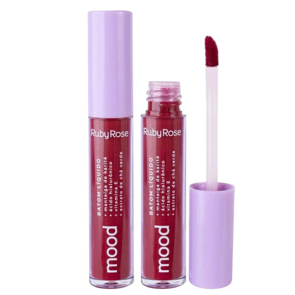 Batom Liquido Ruby Rose Mood Desire 01 3,2ml Desire 1