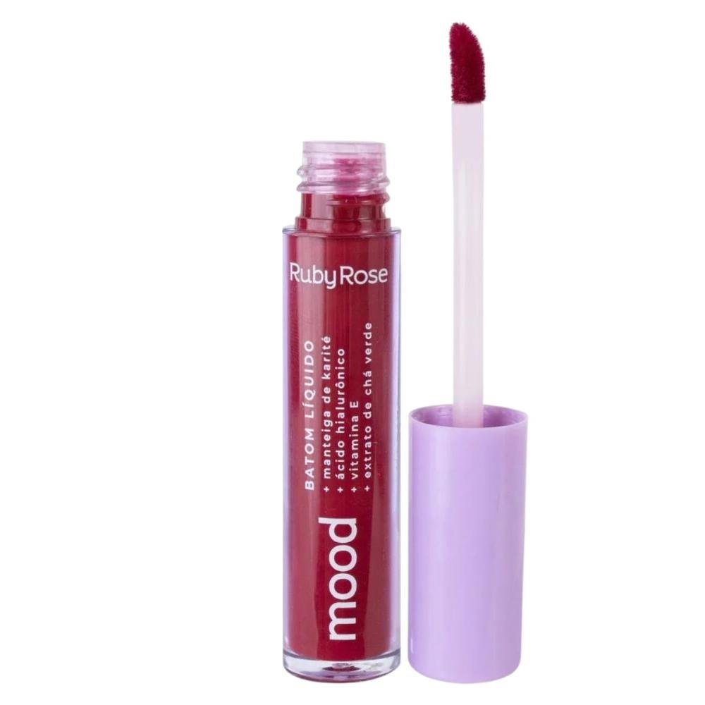 Batom Liquido Ruby Rose Mood Desire 01 3,2ml Desire 4