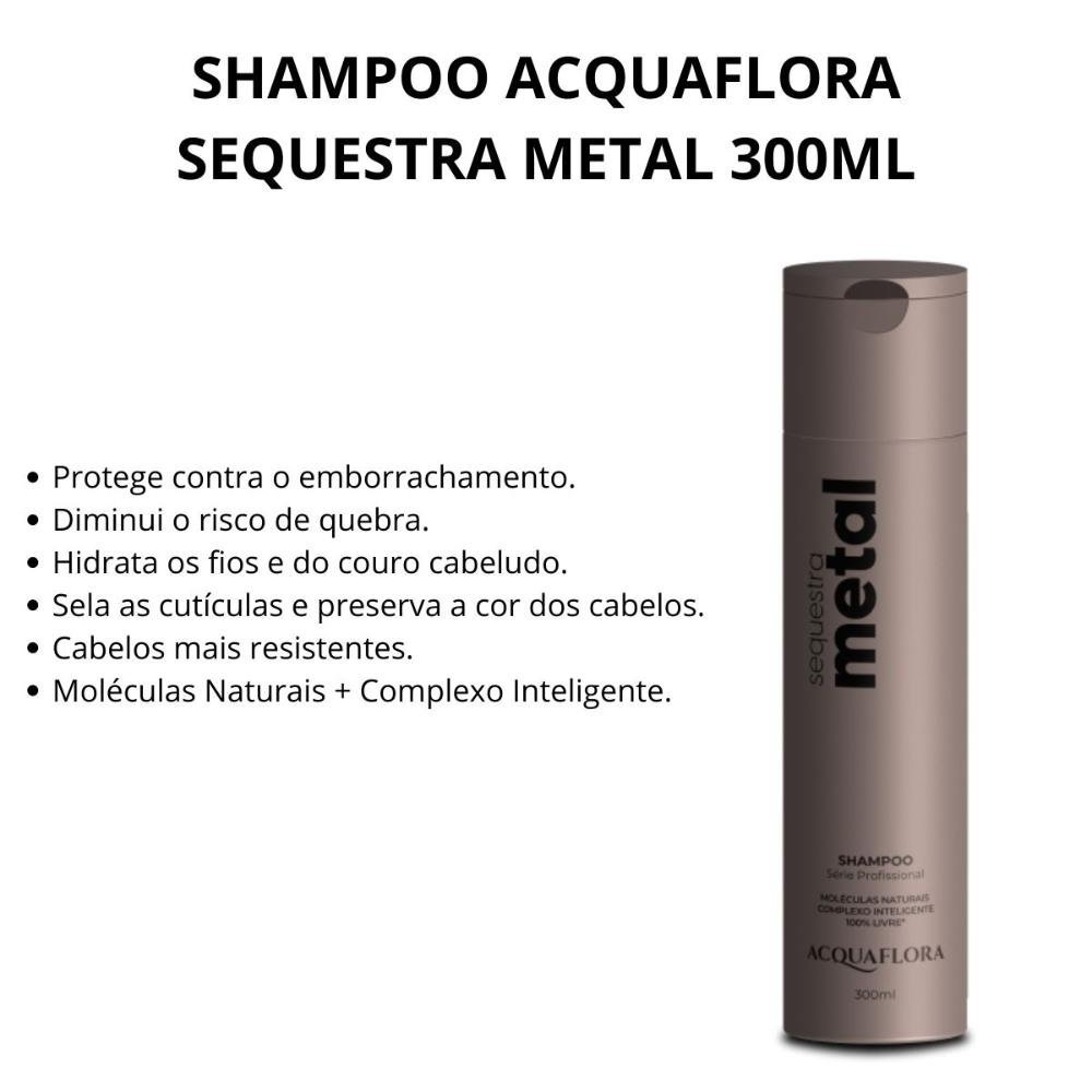Shampoo Acquaflora Sequestra Metal 300ml 300ml 2
