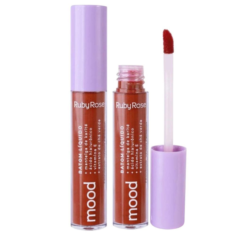 Batom Liquido Ruby Rose Mood Triumph 15 3,2ml Triumph 1
