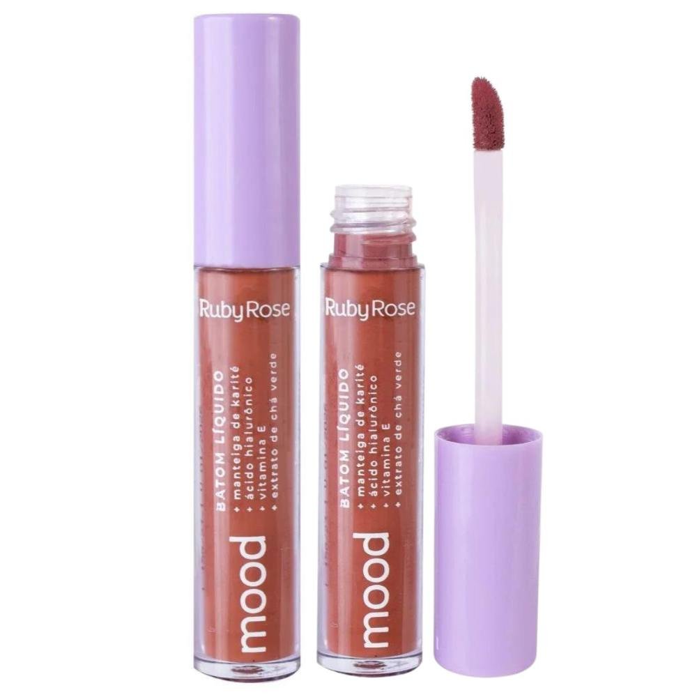 Batom Liquido Ruby Rose Mood Sympathy 14 3,2ml Sympathy 1
