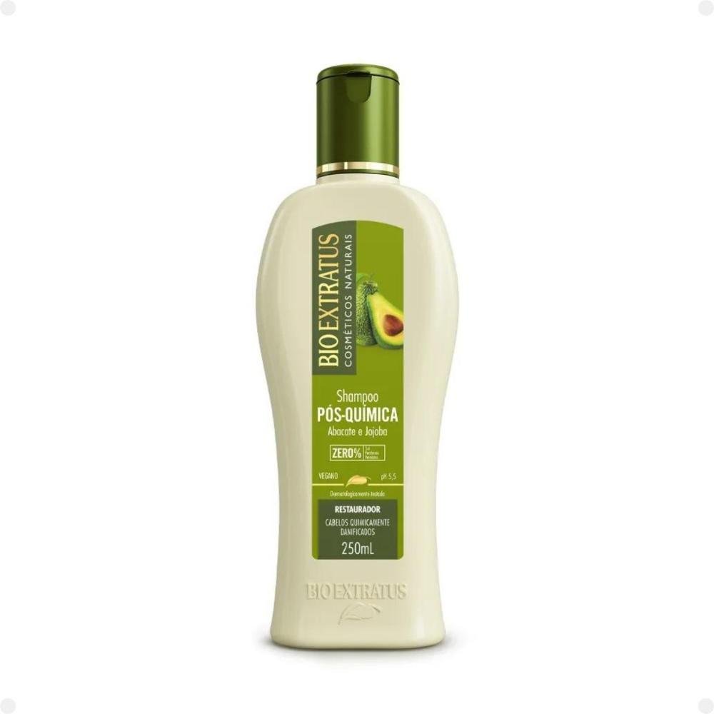 Shampoo Bio Extratus Pós Quimica Abacate e Jojoba 250ml 250ml 1