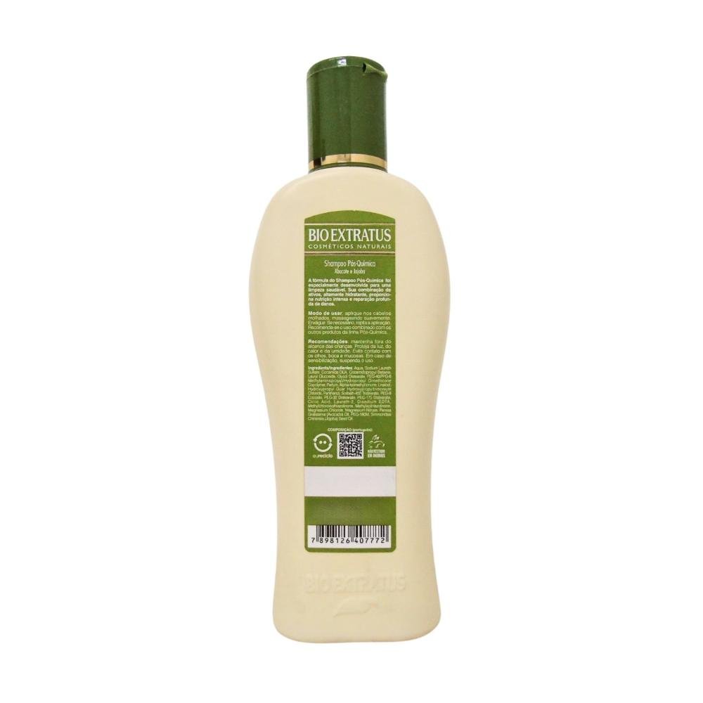 Shampoo Bio Extratus Pós Quimica Abacate e Jojoba 250ml 250ml 3