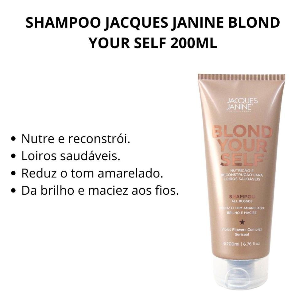 Shampoo Jacques Janine Blond Your Self 200ml 200ml 2