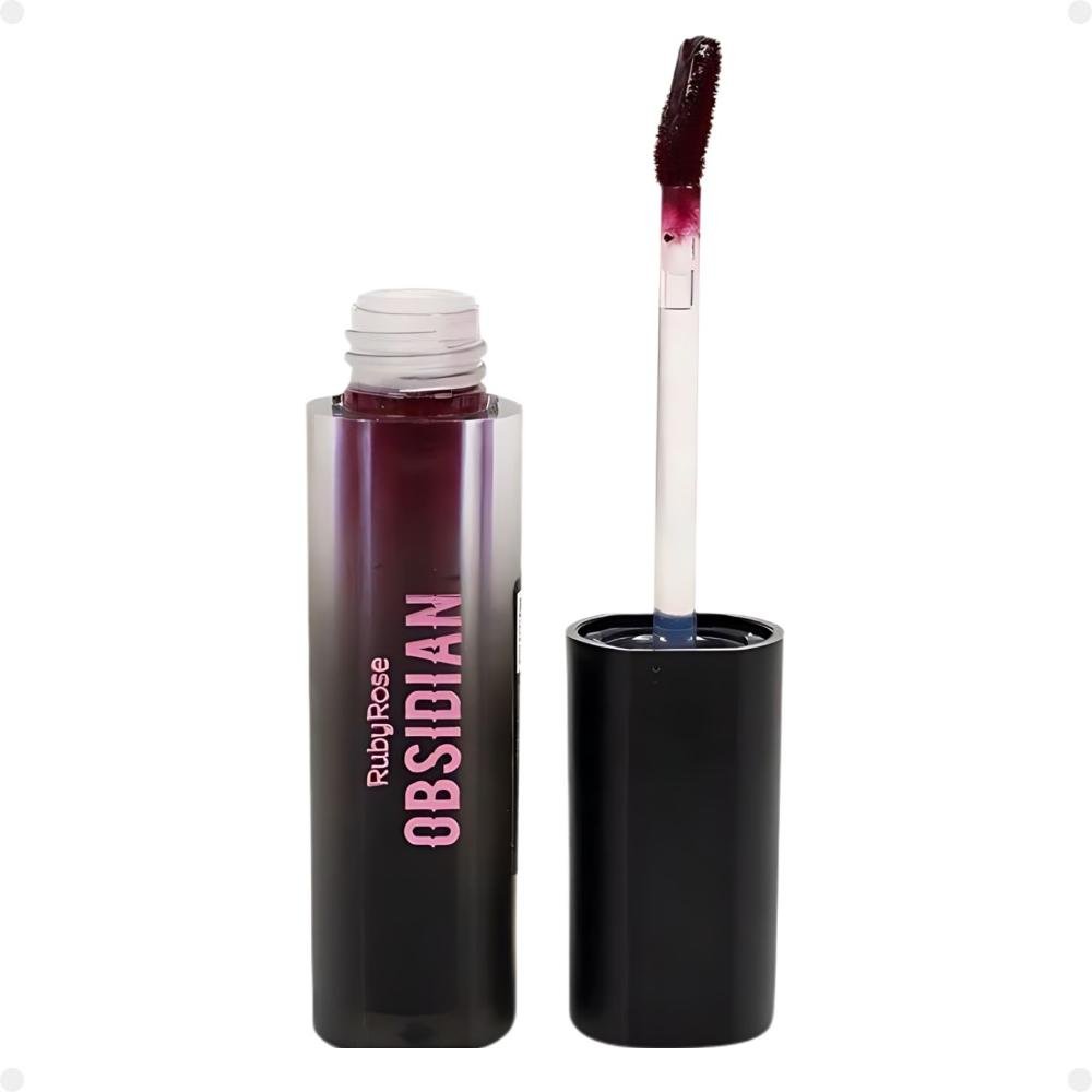 Batom Líquido Ruby Rose Obsidian Crème Lip Ocl01 Hb-7100-1 Ocl01 3