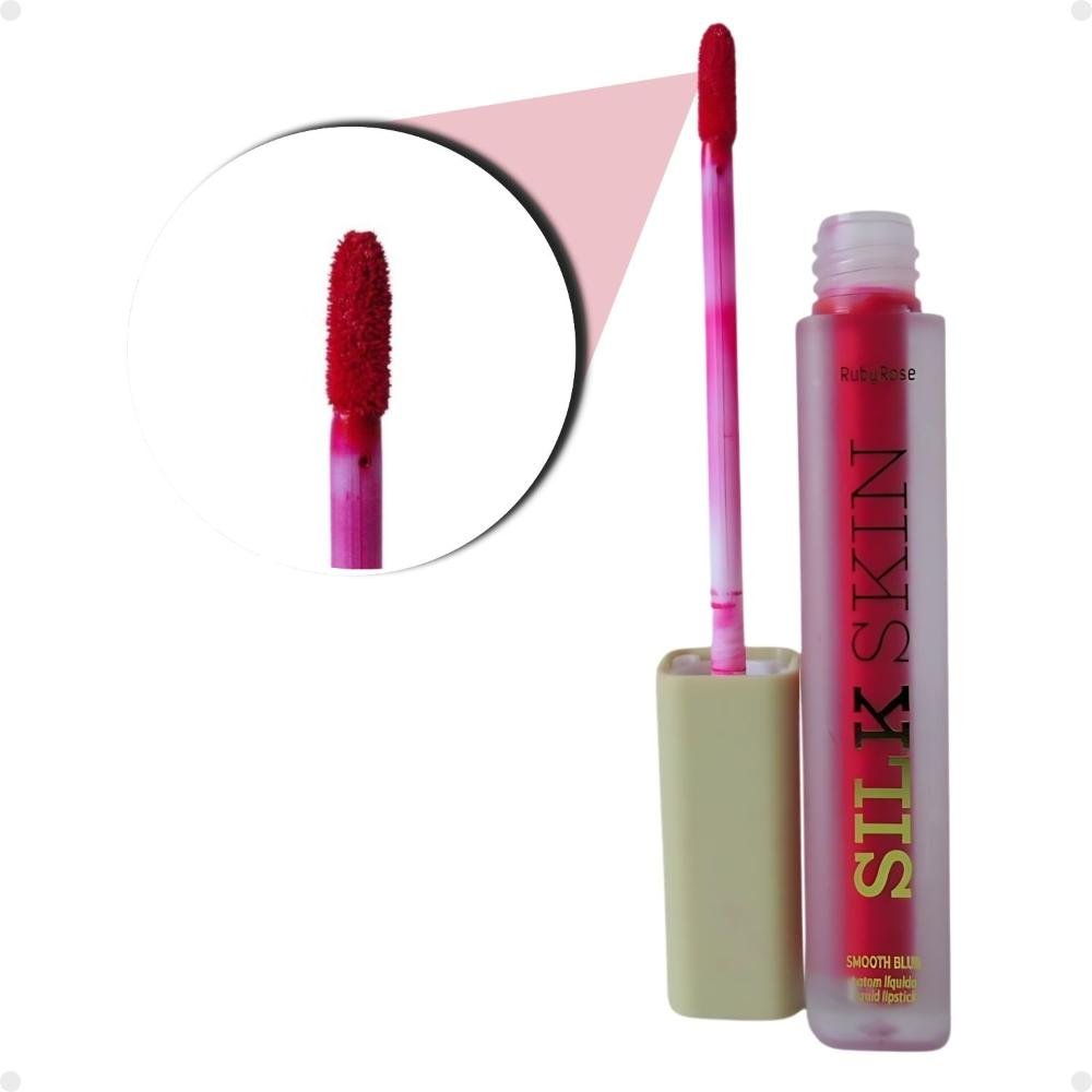 Batom Líquido Ruby Rose Silk Skin Smooth Blur Divine 4ml HB-F7100-4 Divine 7
