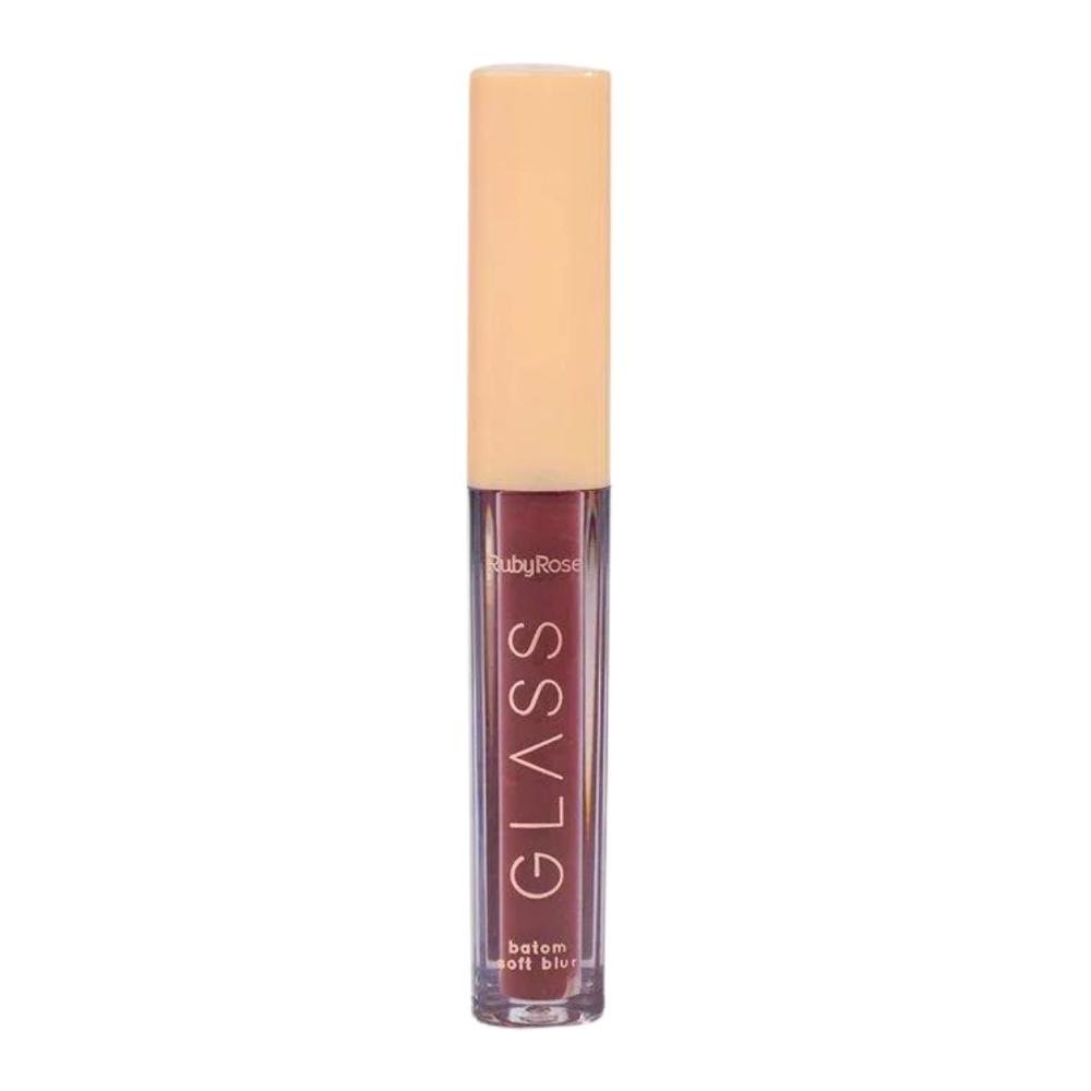 Batom Líquido Soft Blur Ruby Rose Glass Bg05 3,3ml Bg05 4