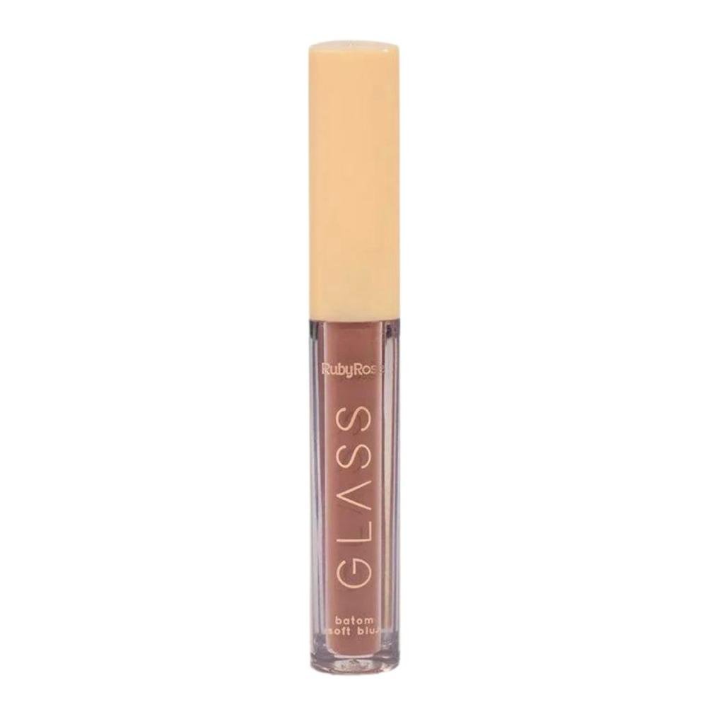 Batom Líquido Soft Blur Ruby Rose Glass Bg06 3,3ml Bg06 4