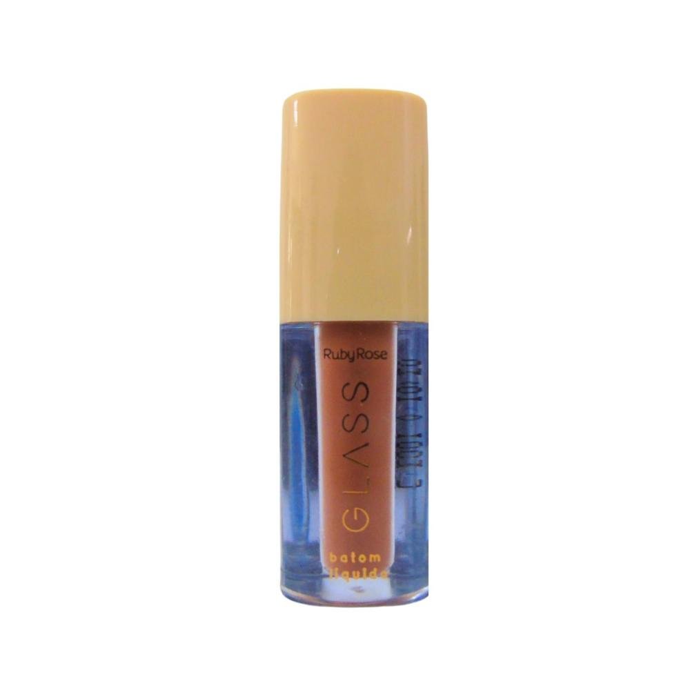 Batom Líquido Velvety Ruby Rose Glass Bg01 3,5ml Bg01 4