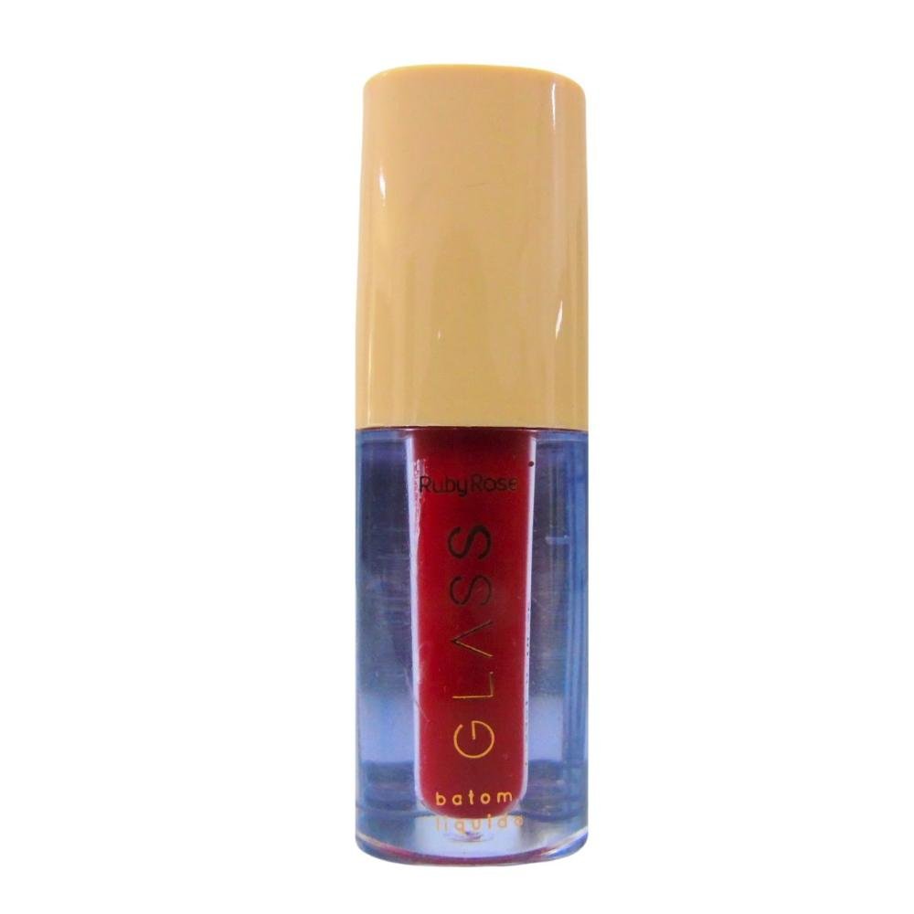 Batom Líquido Velvety Ruby Rose Glass Bg04 3,5ml Bg04 4