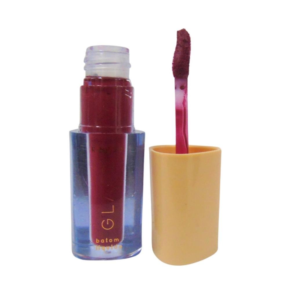 Batom Líquido Velvety Ruby Rose Glass Bg05 3,5ml Bg05 3