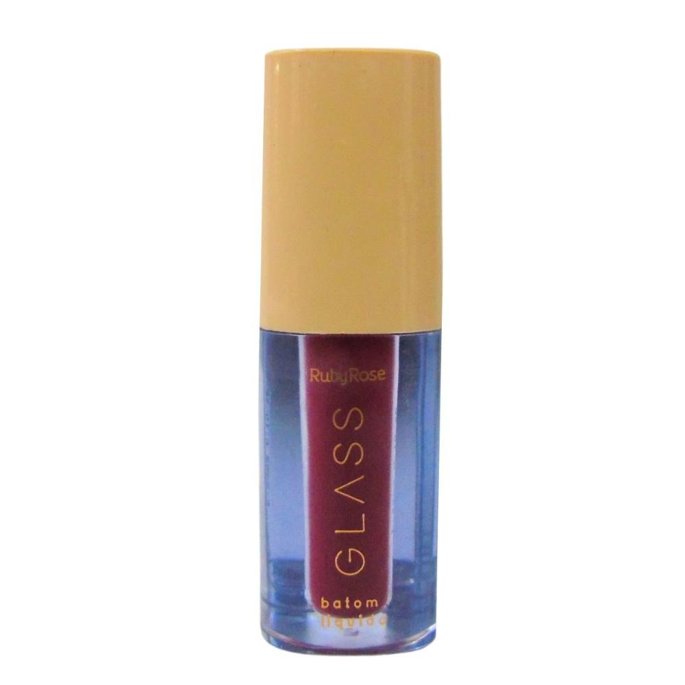 Batom Líquido Velvety Ruby Rose Glass Bg05 3,5ml Bg05 4