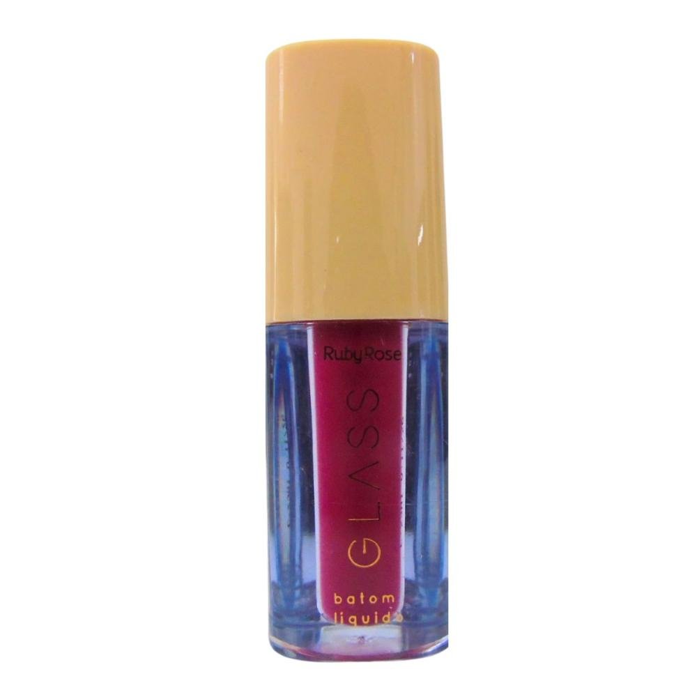 Batom Líquido Velvety Ruby Rose Glass Bg07 3,5ml Bg07 4