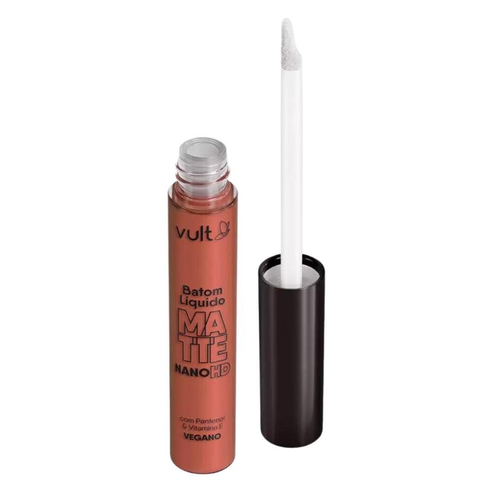 Batom Líquido Vult Matte Real Color Castanho Claro 5ml Castanho Claro 3