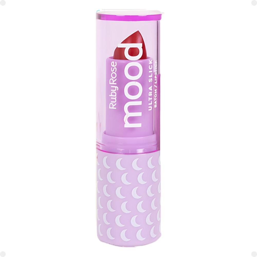 Batom Ultra Slick Ruby Rose Mood Mean Hb-7001-2 Mean 4