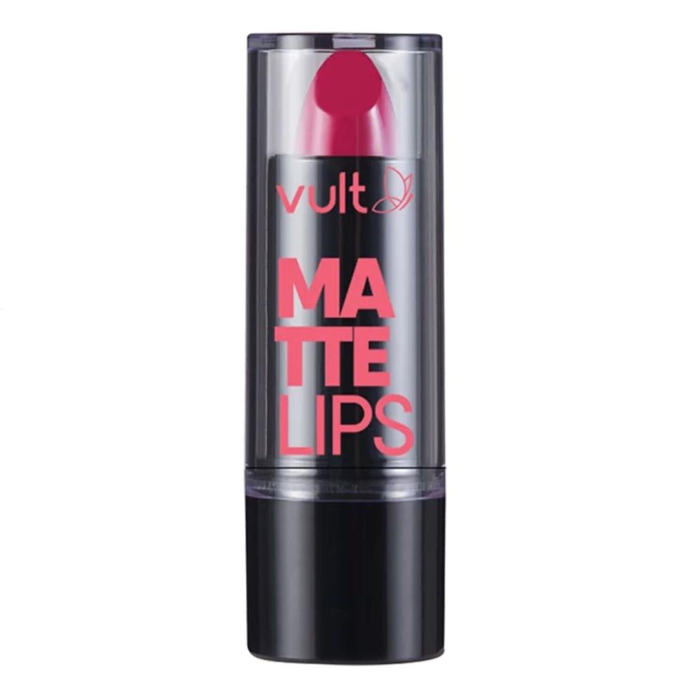Batom Vult Matte Lips Rosa Fucsia 3,8g Fucsia 4
