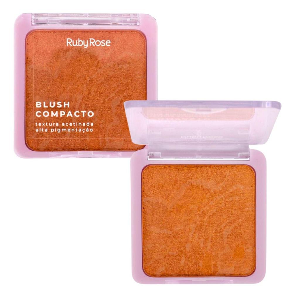 Blush Compacto Ruby Rose Bc40 Unic 7g Unic 1