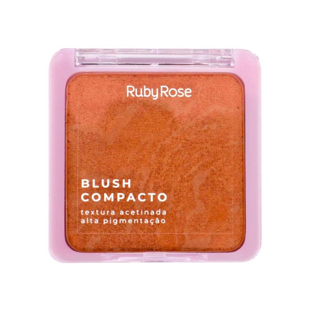 Blush Compacto Ruby Rose Bc40 Unic 7g Unic 3