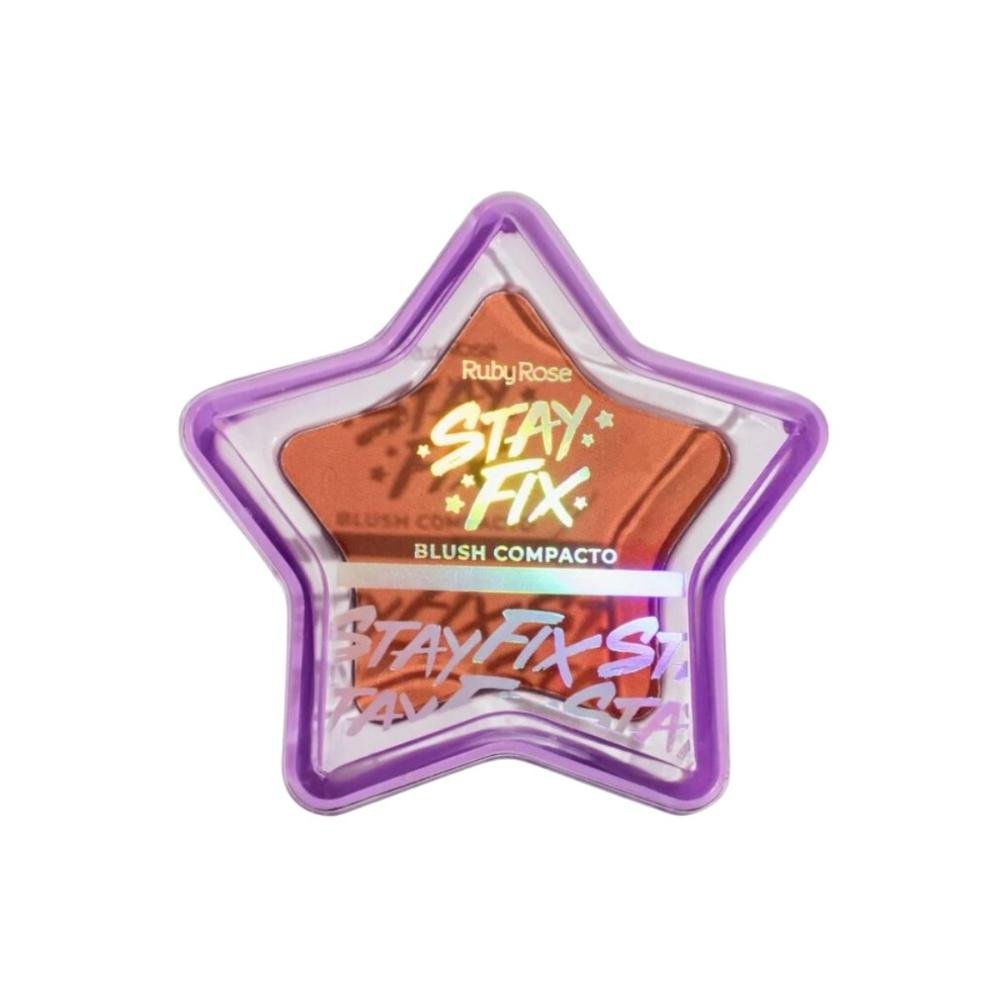 Blush Compacto Ruby Rose Stay Fix St40 5,3g St40 1