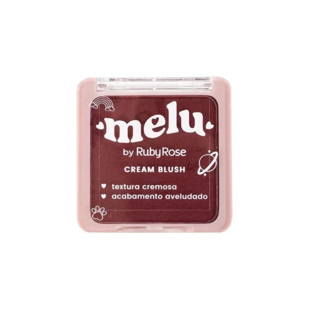 Blush Cream Melu By Ruby Rose Cor 01 Cherry 9g Cherry 1