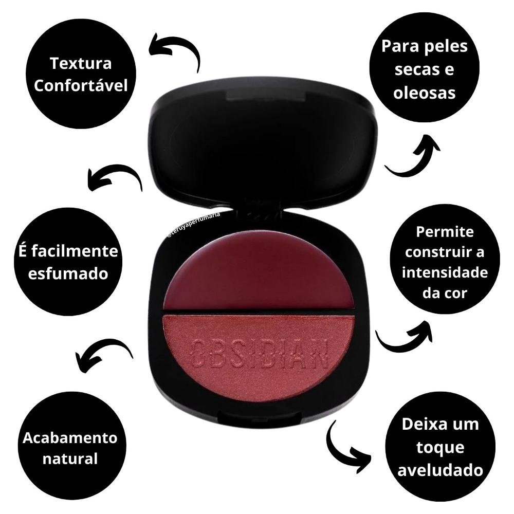 Blush Duo Ruby Rose Obsidian Gemini Og03 Og03 2
