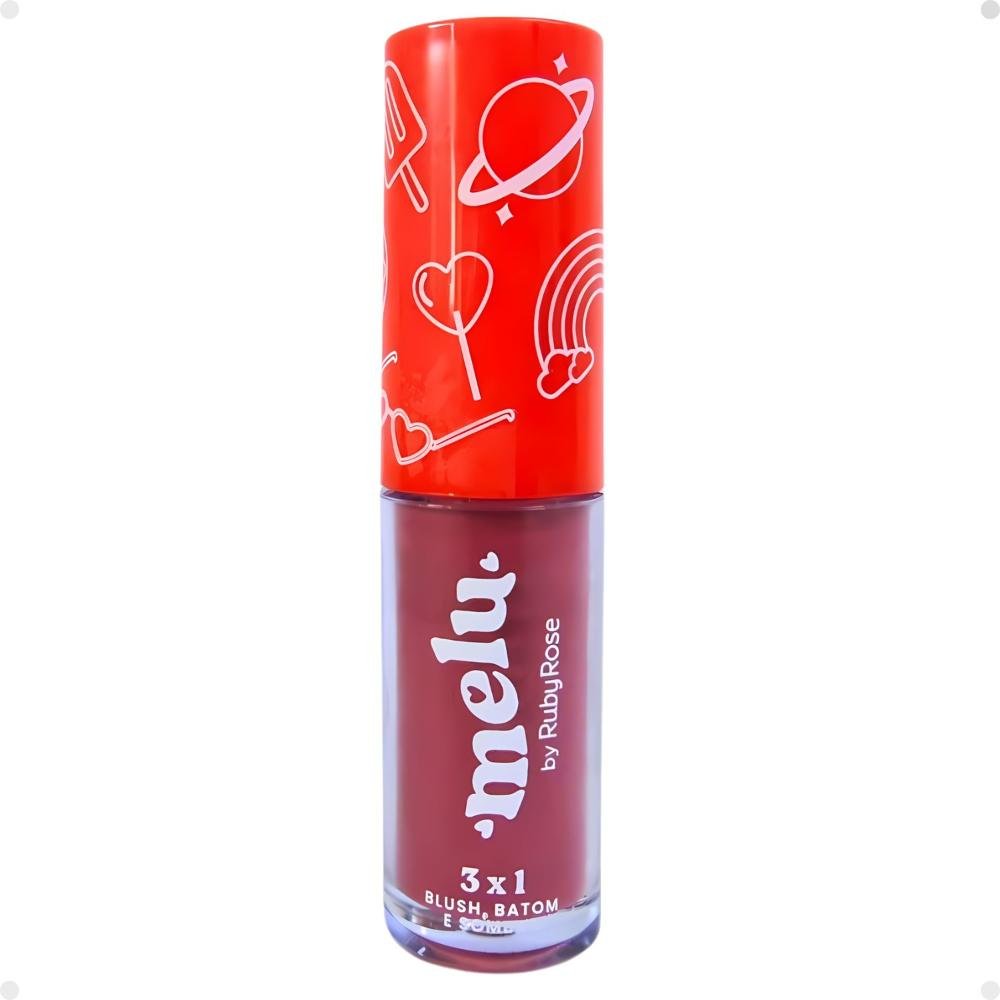 Blush, Batom e Sombra 3x1 Melu By Ruby Rose Boo 05 Boo 05 1