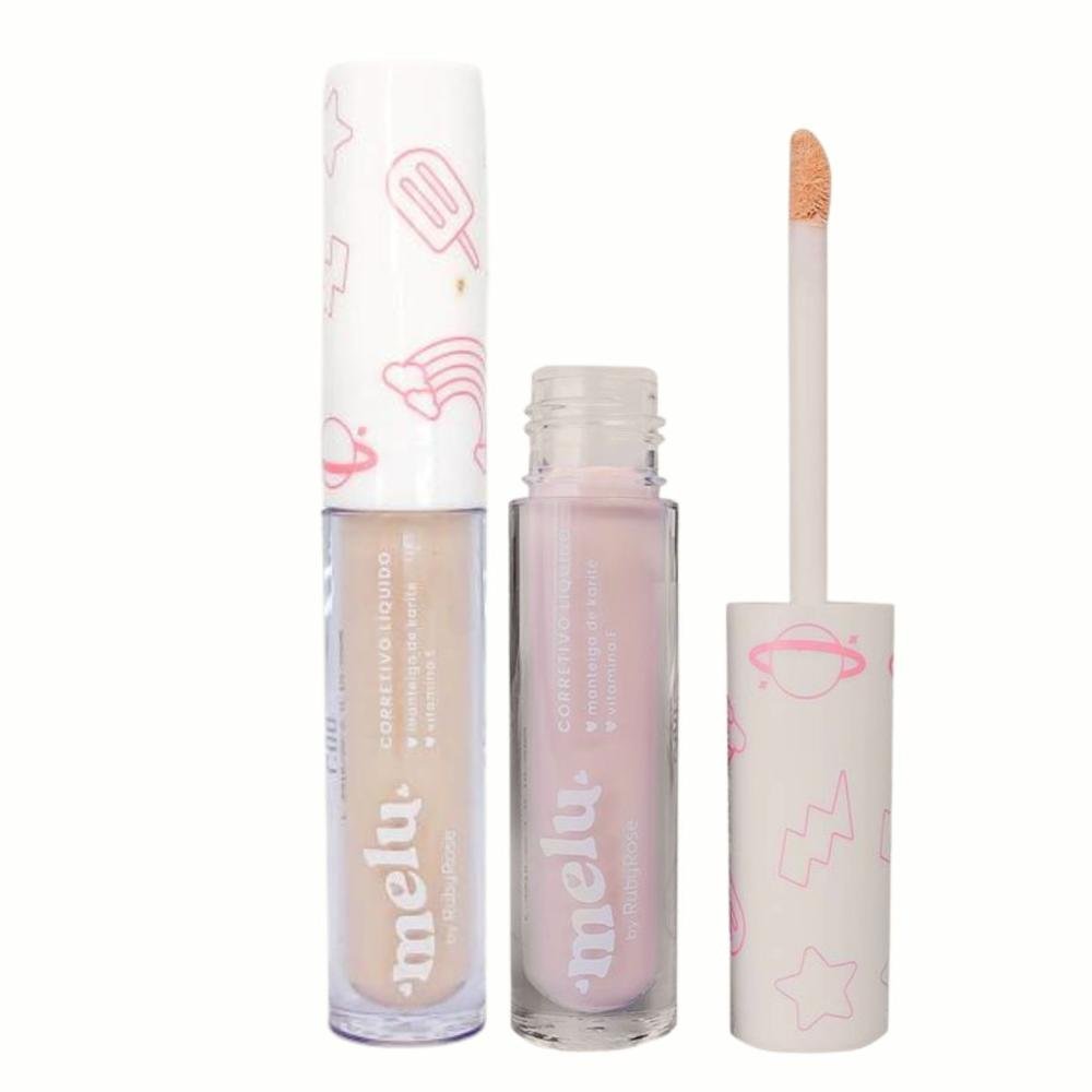 Corretivo Líquido Melu By Ruby Rose C00 Rr-1800/01 3,5ml C00 4