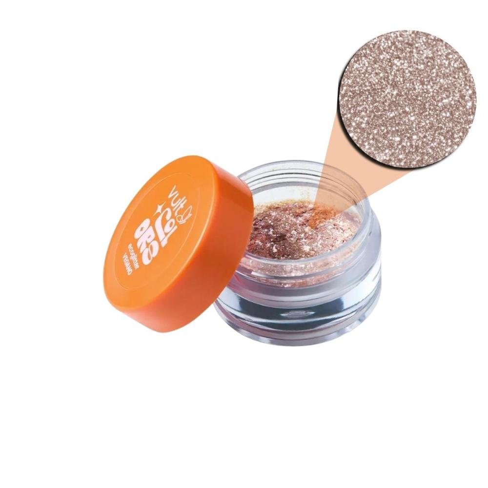 Ecoglitter Multifuncional Vult Colors Prata Paête 1g Paête 3