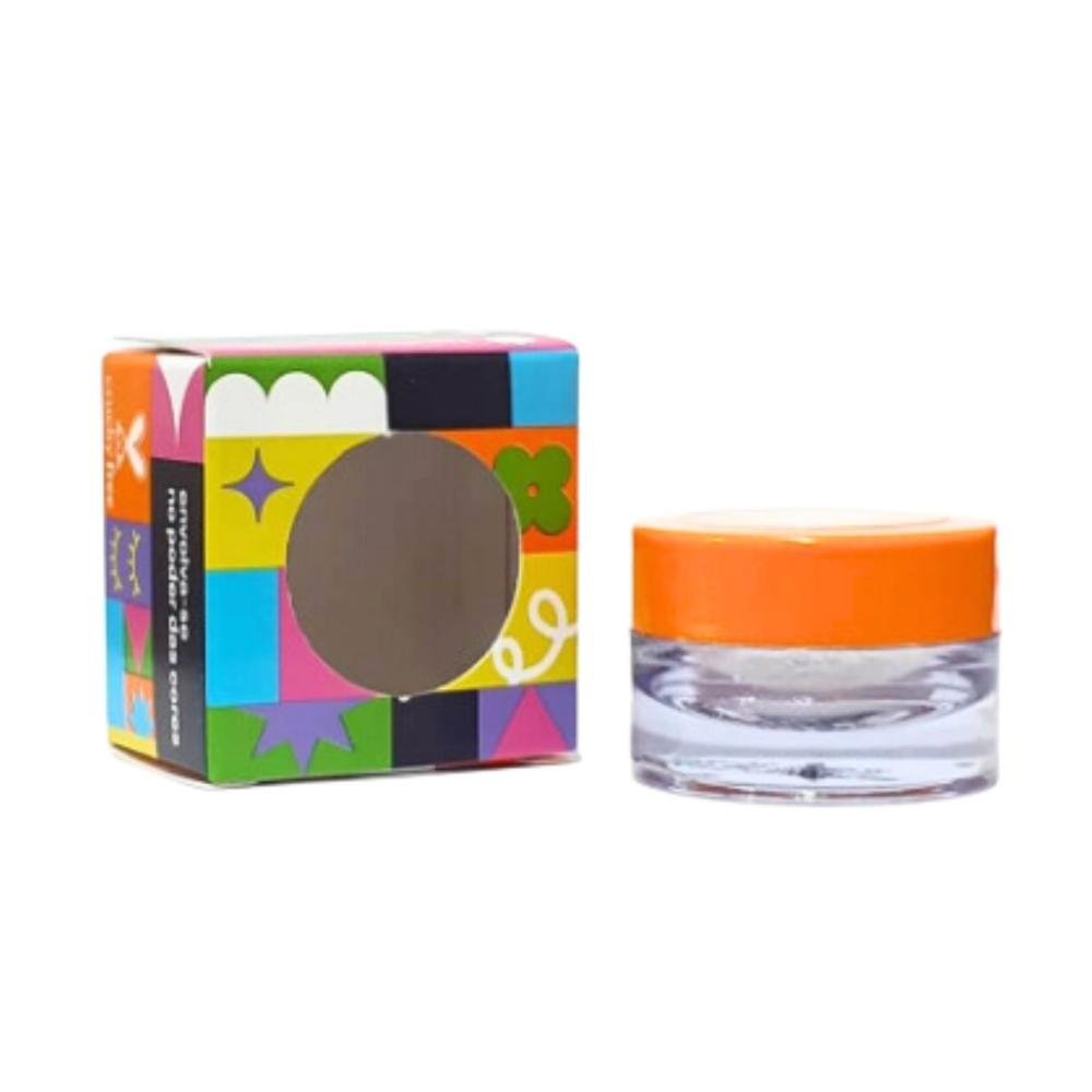 Ecoglitter Multifuncional Vult Colors Prata Paête 1g Paête 4