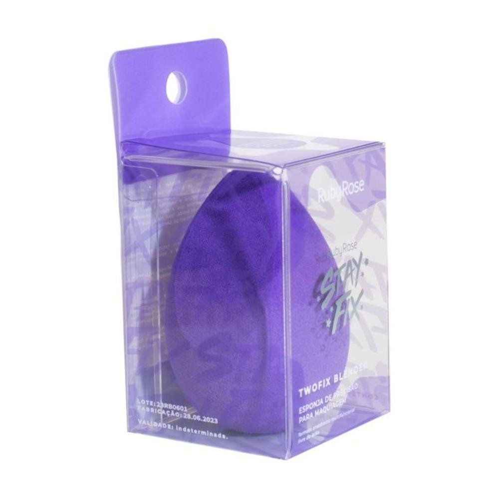 Esponja de Precisão Ruby Rose Stay Fix Twofix Blender ÚNICO 6