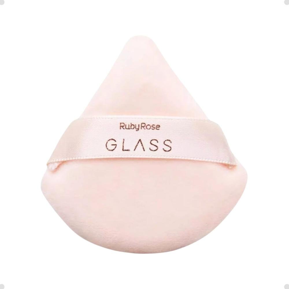 Esponja de Pó Ruby Rose Glass Powder Puff HB-S04 ÚNICO 3