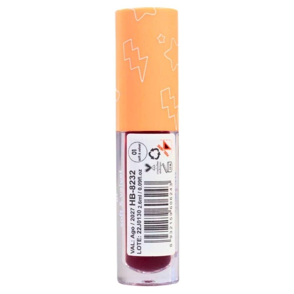 Gel Tint Ruby Rose By Melu Soft e Veltet Cor 01 2,6ml Cor 01 4