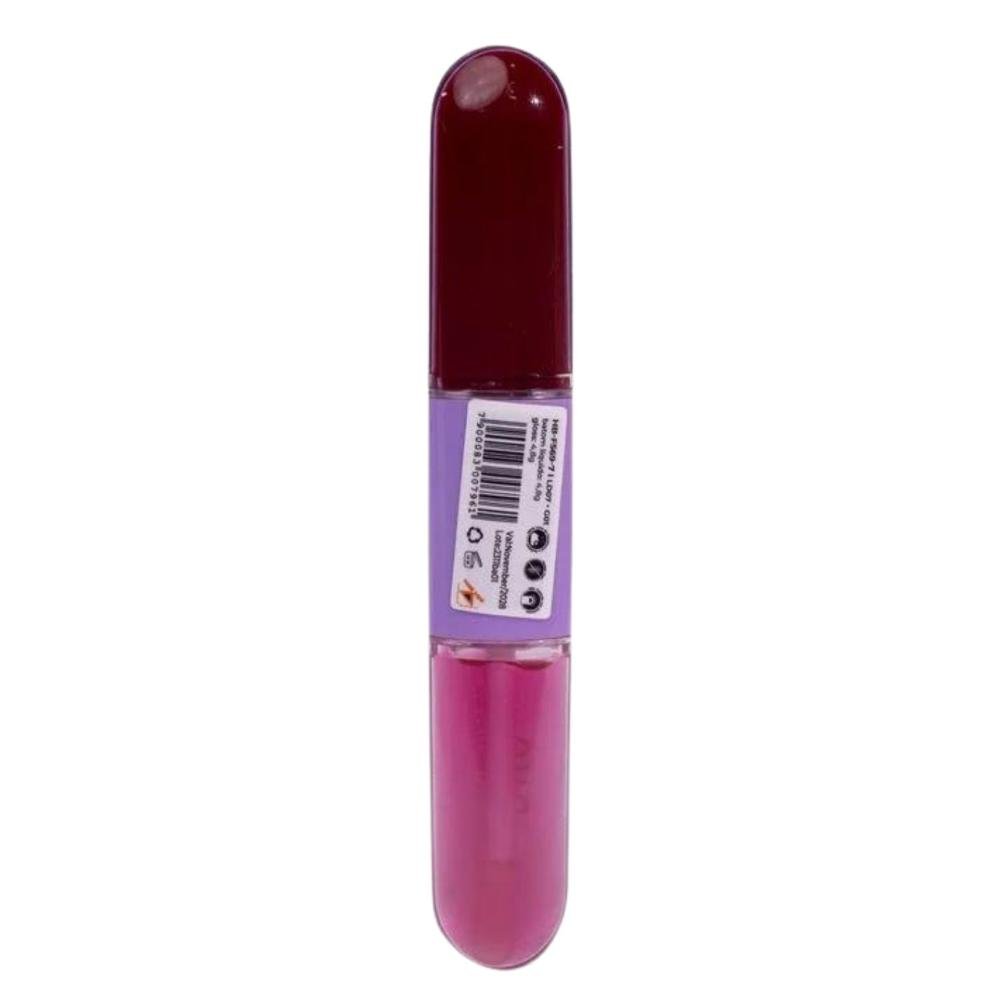 Gloss + Batom Líquido Duo Ruby Rose Ld07 9,6g Ld07 4