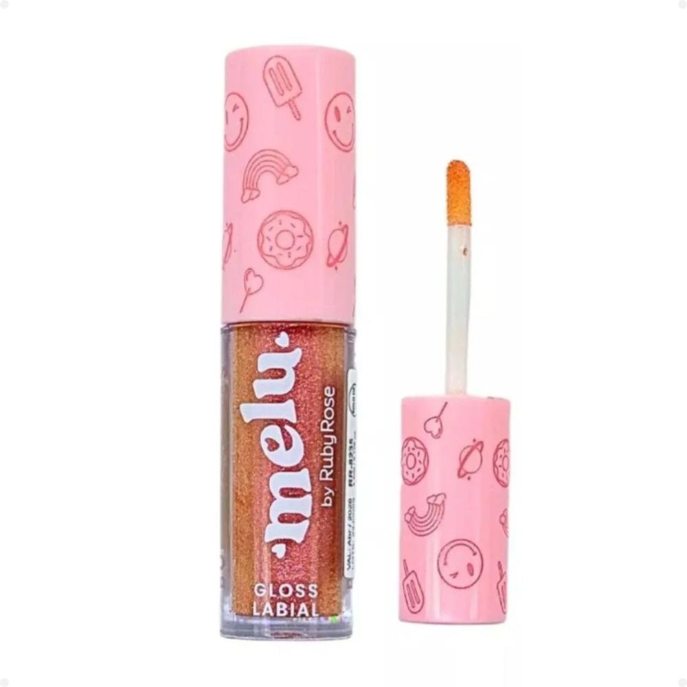 Gloss Labial Melu By Ruby Rose Bolo de Nozes 3,4ml Bolo de Nozes 6