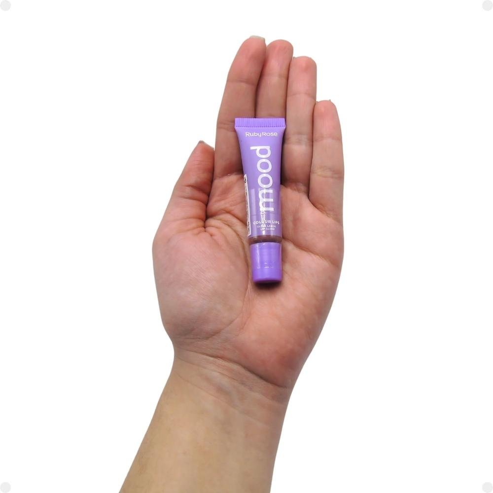 Gloss Labial Ruby Rose Mood Colour Lips Timeless Hb-7201-4 Timeless 5
