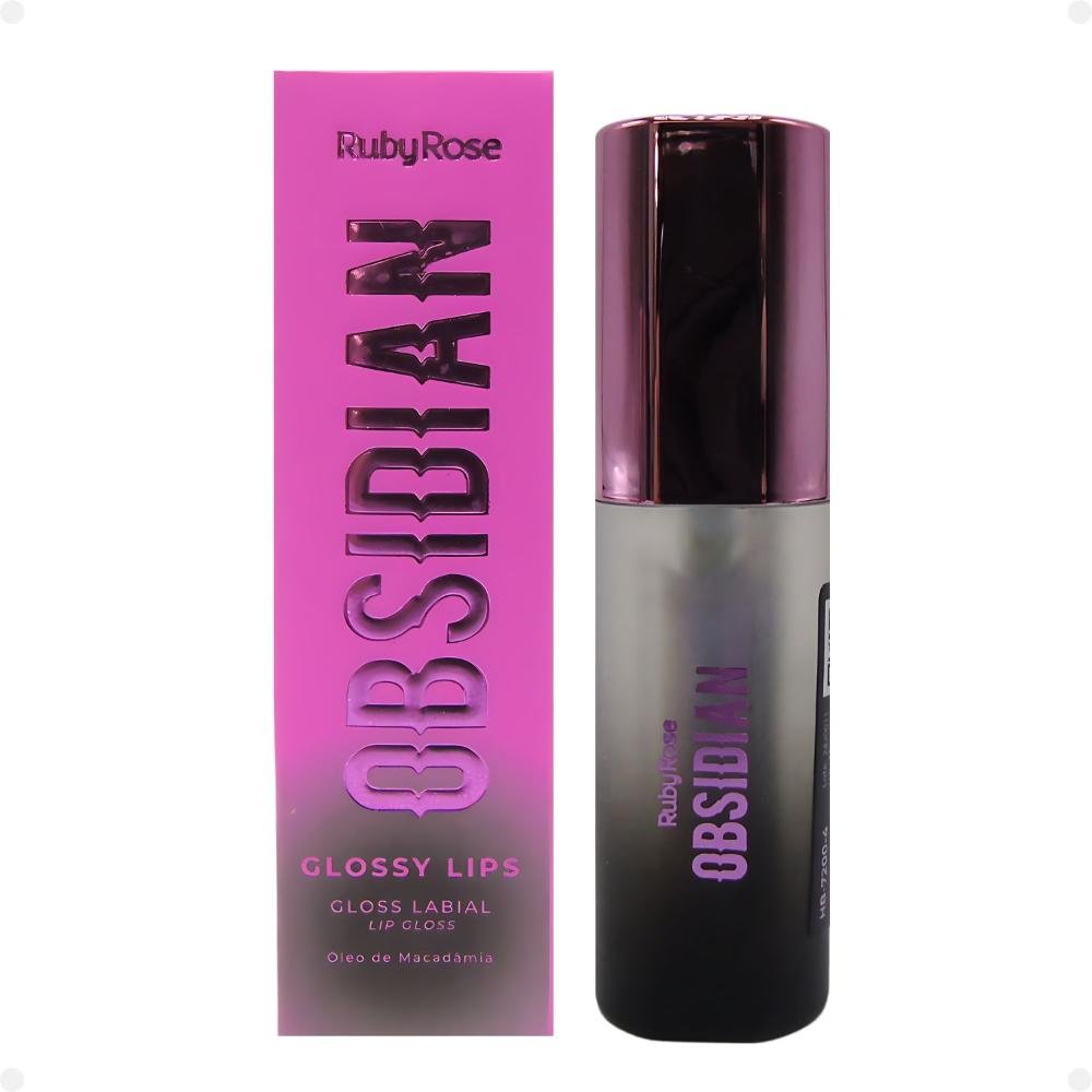 Gloss Labial Ruby Rose Obsidian Glossy Lips Moonstone Hb-7200-4 Moonstone 1