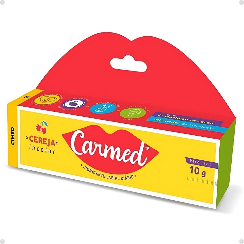 Hidratante Labial Carmed Cereja 10g Cereja 4