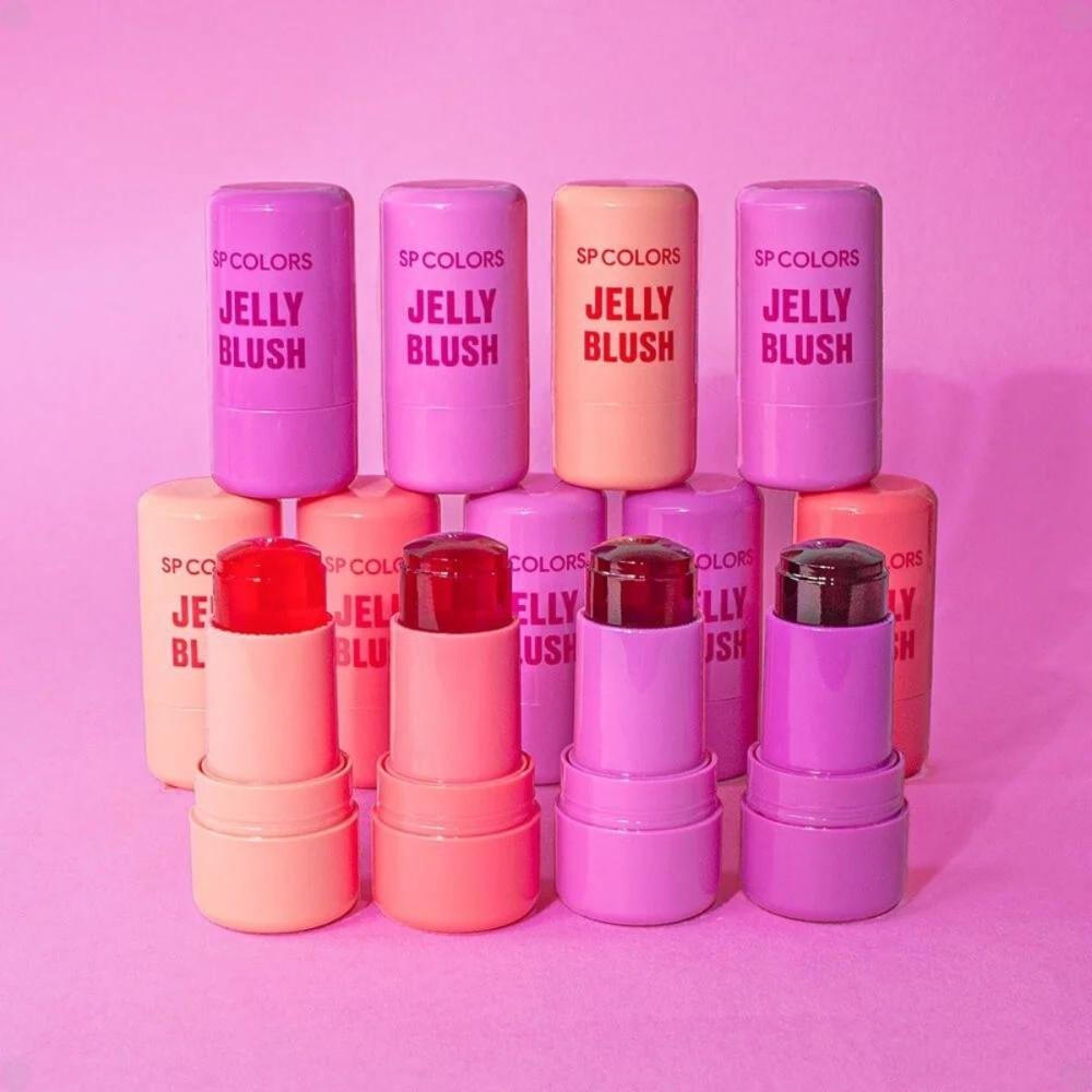 Jelly Blush Sp Colors Realça Lábios e Bochechas Cor 04 Cor 04 5