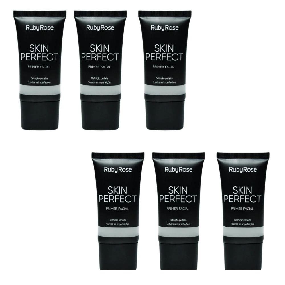 Kit Ruby Rose Skin Perfect Primer Facial 25ml Hb-8086 C/6 ÚNICO 1