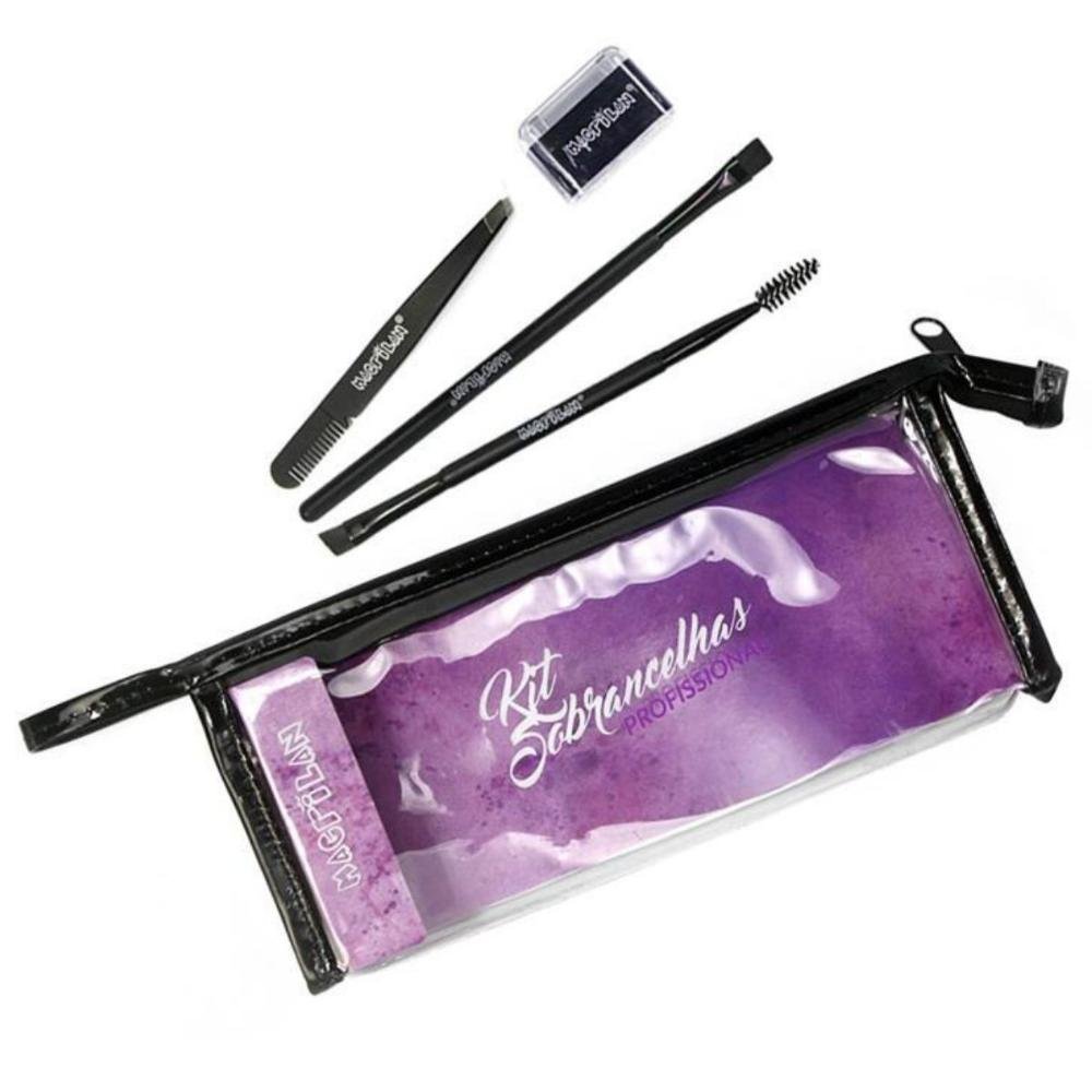 Kit Sobrancelhas Profissional Macrilan Ks100 ÚNICO 1