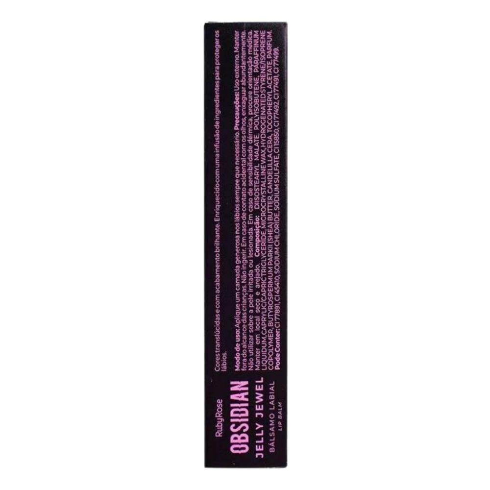 Lip Balm Ruby Rose Obsidian Jelly Jewel Onix Hb-7400-2 Onix 6