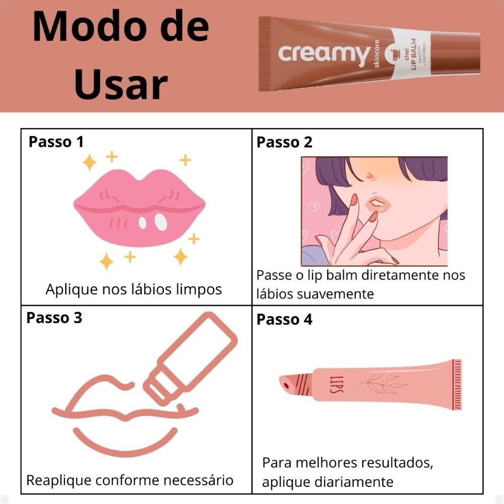 Lip Balm Creamy The Coffe Chai 10g Chai 5
