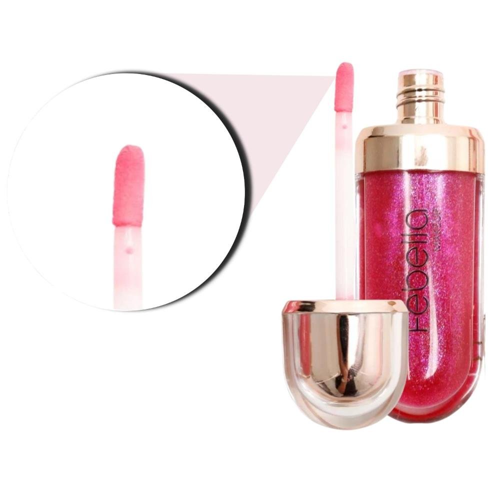 Lip Gloss Labial Febella Cor 06 LG40514 Cor 06 3