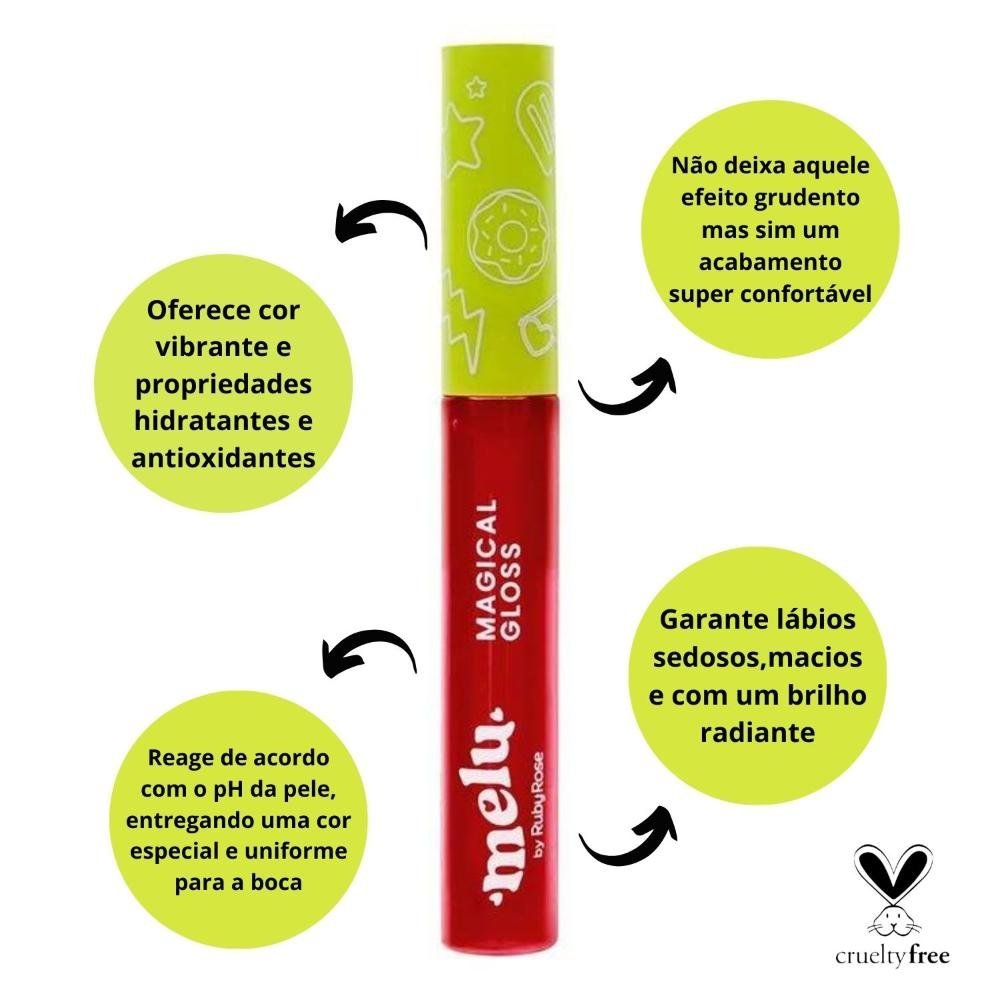 Magical Gloss Melu By Ruby Rose Bloody Mary 5,6ml Bloody Mary 2