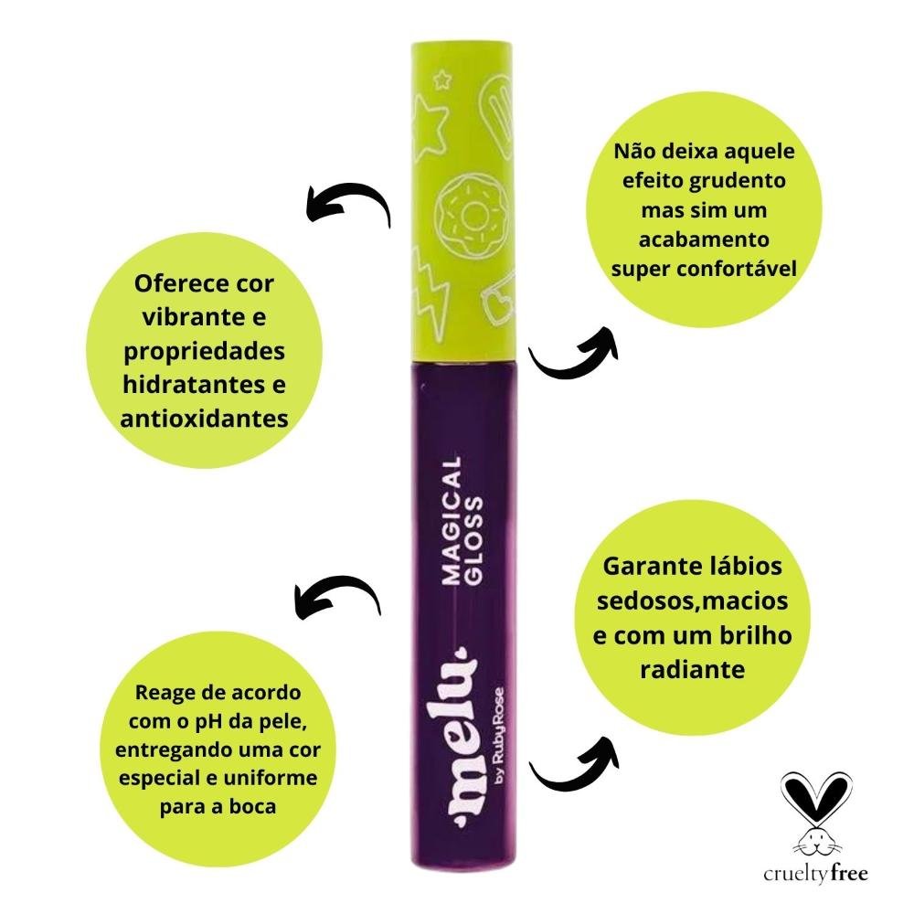 Magical Gloss Melu By Ruby Rose Witch Kiss 5,6ml Witch Kiss 2