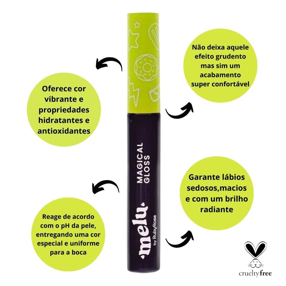 Magical Gloss Melu By Ruby Rose Bat Wing 5,6ml Bat Wing 2