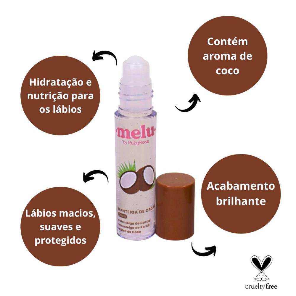 Manteiga de Cacau Melu By Ruby Rose Coco 5,5ml 5,5ml 2